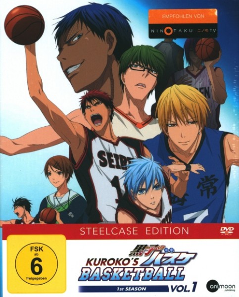 Kuroko's Basketball 1st Season Vol. 1 DVD