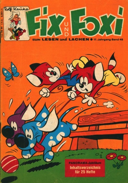 Fix und Foxi (Pabel, Gb.) 17. Jahrgang Nr. 1-52