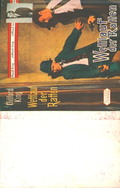Clifford King Leihbuch SU Wettlauf der Ratten (Rekord) nur Schutzumschlag