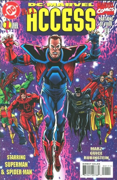 DC/Marvel All Access (1996) 1-4 kpl. (Z1)