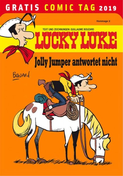 Gratis-Comic-Tag 2019: Lucky Luke Hommage