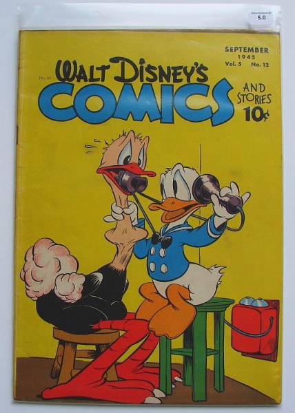 Walt Disney`s Comics and Stories Nr.060 Graded 5.0
