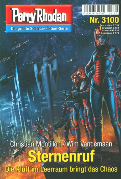 Perry Rhodan in 100er Paketen (Moewig) 1. Auflage Nr. 3100-3199 zus. (Z0-1)