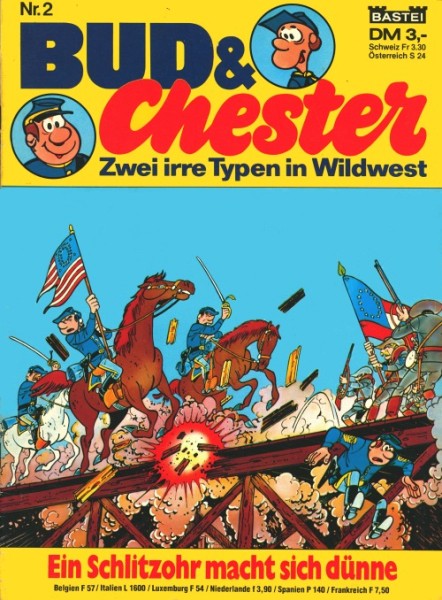 Bud und Chester (Bastei, GbÜ.) Nr. 1-17