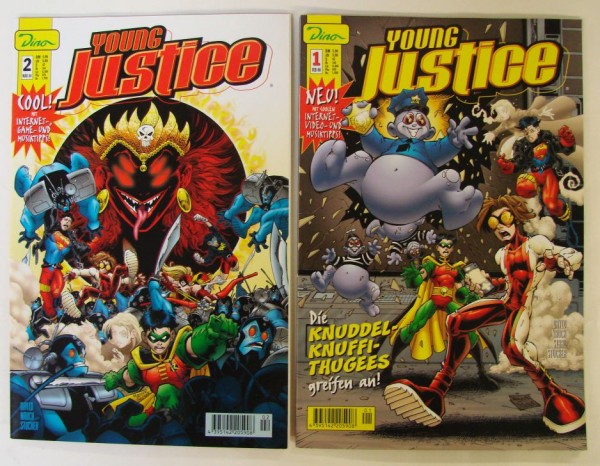 Young Justice (Dino, Gb.) Nr. 1-9 kpl. + Special (Z1-2)