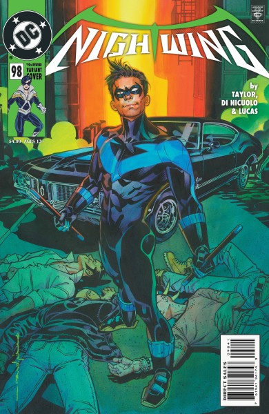 Nightwing (2016) '90s Month Variant Cover 98