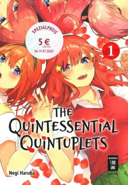 Quintessential Quintuplets (EMA, Tb.) Nr. 1+2 zus. (Z1)