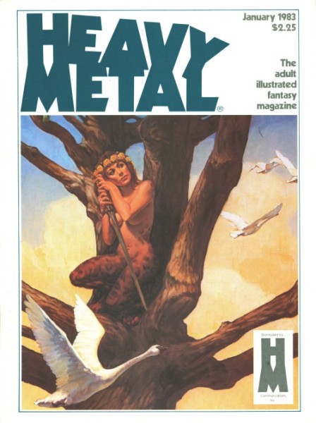 Heavy Metal (1983, Magazine) 1-12 kpl. (Z1-2)