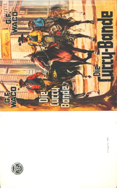 Waco, G.F. Leihbuch SU Curry-Bande (Schälter) nur Schutzumschlag