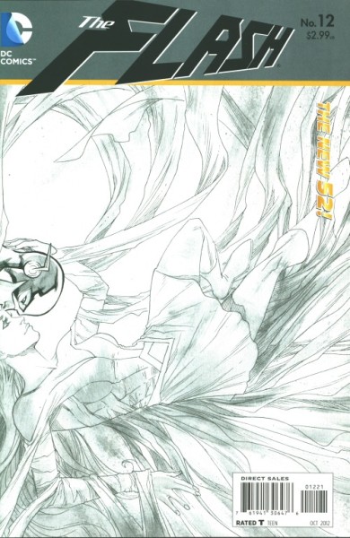 Flash (2011) 1:25 Variant Cover 12