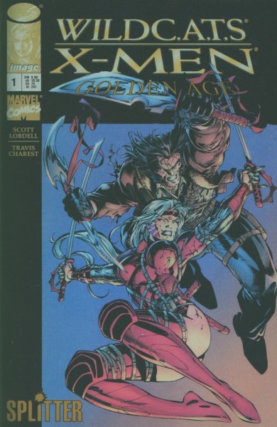 WILDC.A.T.S X-Men (Splitter,Gb.) Buchhandelsausgabe Nr. 1-4 kpl. (Z1)