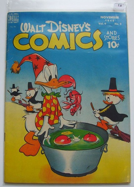 Walt Disney`s Comics and Stories Nr.098 Graded 7.0