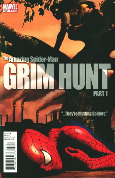 Amazing Spider-Man (2003) Mike Fyles Variant Cover 634