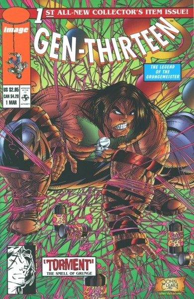 Gen 13 (1995) Spider-Man Variant Cover 1