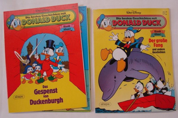Besten Geschichten mit Donald Duck (Ehapa, Br.) Nr. 1-35 zus. (Z0-2)