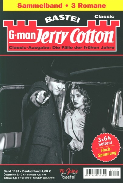 Jerry Cotton Classic Sammelband 1197
