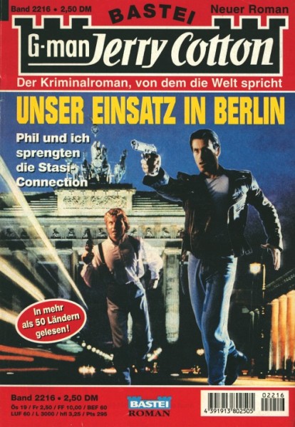 Jerry Cotton 1.Auflage (Bastei) Nr. 2001-2500