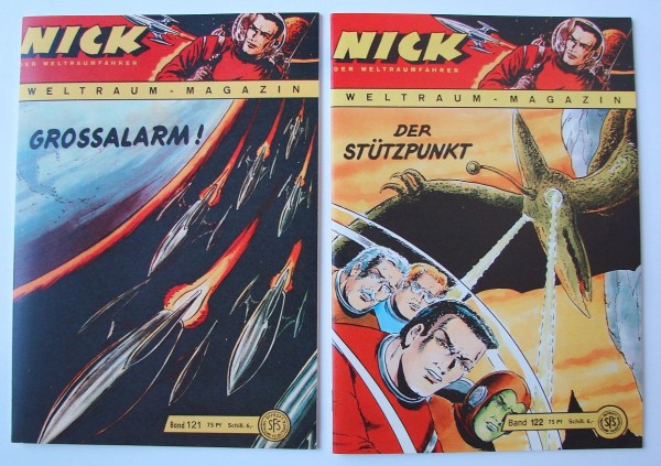 Nick (Mohlberg, Gb.) Nr.121-123 zus. Endgültiges Lehning Ende (Z1)