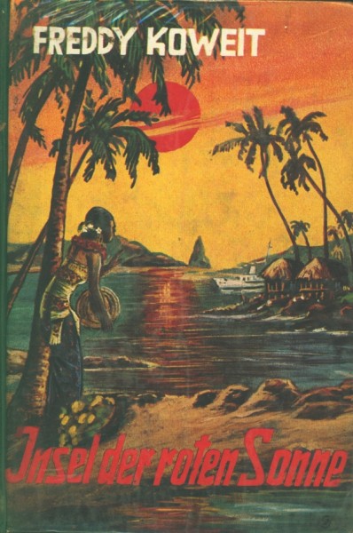 Koweit, Freddy Leihbuch Insel der roten Sonne (Bewin)