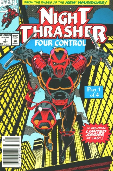 Night Thrasher: Four Control (1992) 1-4 kpl. (Z2)