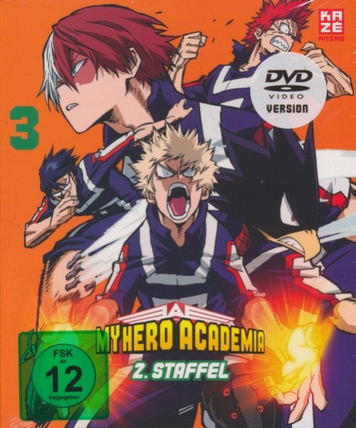 My Hero Academia Staffel 2 Vol.3 DVD