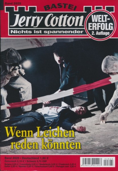 Jerry Cotton 2. Auflage 2825