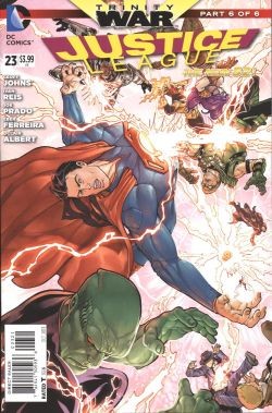 Justice League (2011) 1:25 Variant Cover 23