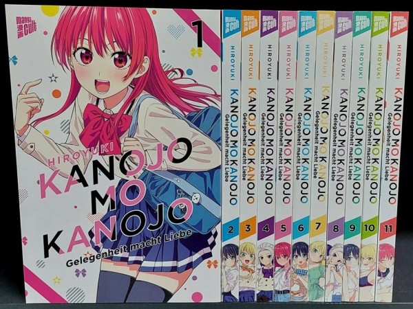 Kanojo Mo Kanojo - Gelegenheit macht Liebe (Manga Cult, Tb.) Nr. 1-11 zus. (neu)