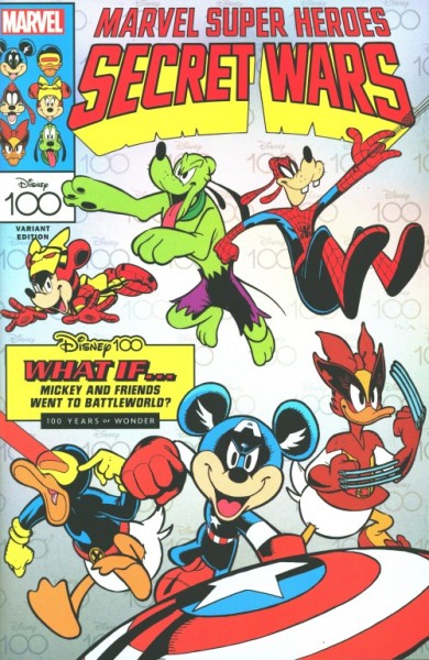 US: Amazing Spider-Man (2022) #37 Disney 100 Variant