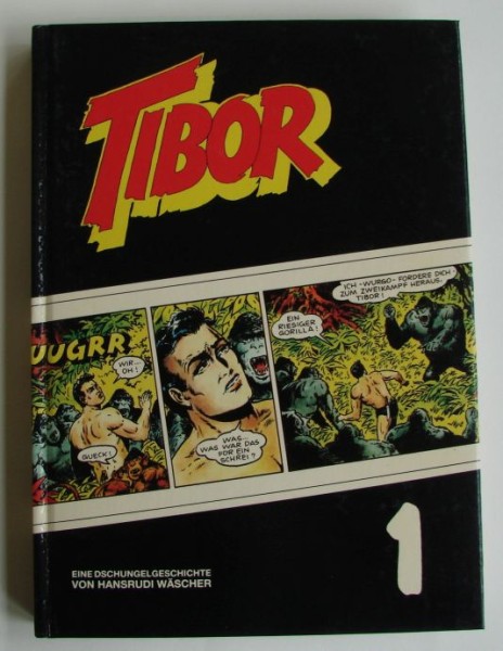 Tibor (Hethke, B.) Schwarze Ausgabe Nr. 1-6 kpl. (Z1)