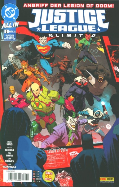 Justice League Unlimited (Panini, Gb.) Nr. 5,6