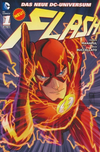 Flash (Panini, Br., 2012) 1. Auflage (Lila Hintergrund) Nr. 1