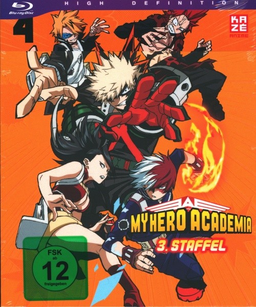 My Hero Academia Staffel 3 Vol.4 Blu-ray