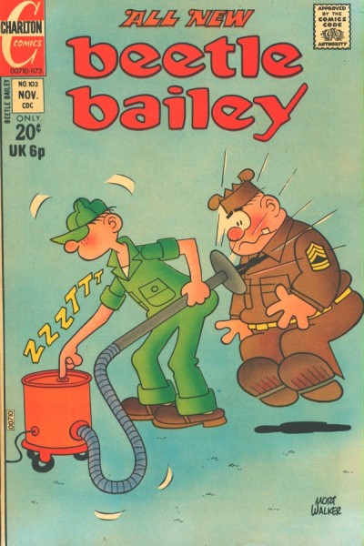 Beetle Bailey (1969, Charlton) 67-119