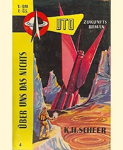 Uto Zukunfts Romane (Verlag Taschenbuch) Nr. 1-5 kpl. (Z3-4)