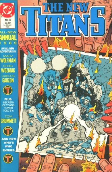 New Titans Annual 5-11
