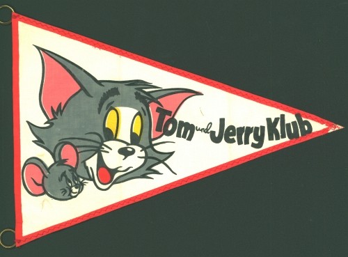 Wimpel Tom und Jerry Klub (Original)