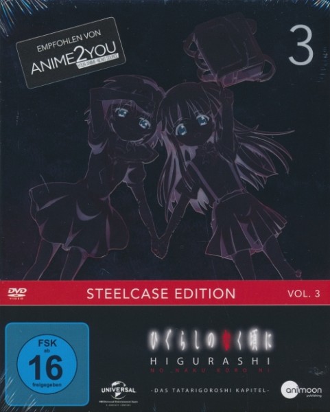 Higurashi Vol. 3 Steelcase Edition DVD