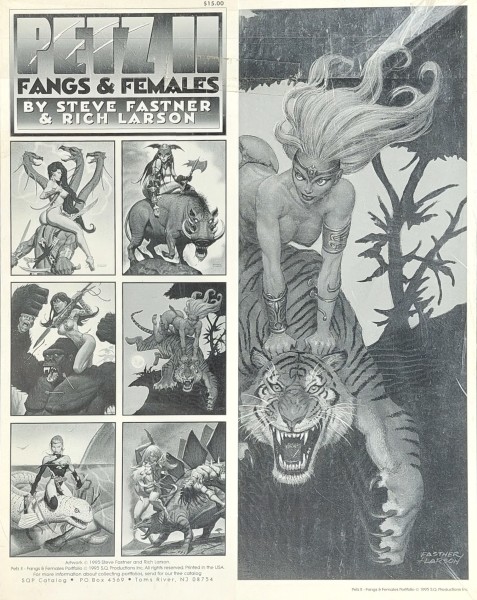 Petz II Fangs & Females Portfolio by Steve Fastner & Rich Larson