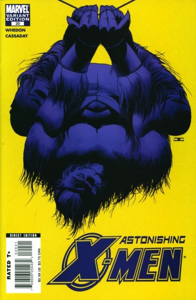 Astonishing X-Men (2004) Beast Variant Cover 20