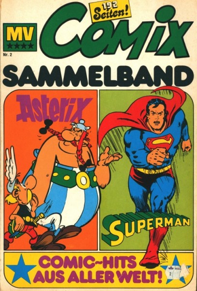 Mickyvision Sammelband Superman und Asterix Nr. 1-2