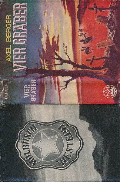 Berger, Axel Leihbuch SU Vier Gräber (Mülbüsch) nur Schutzumschlag