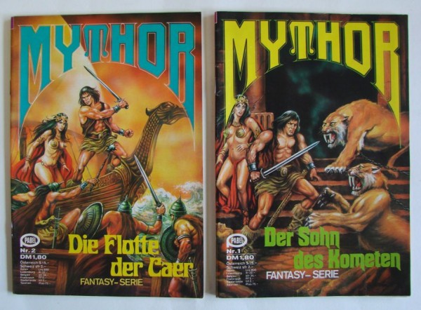 Mythor (Pabel) Nr. 1-192 kpl. (Z1-2)