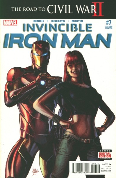 Invincible Iron Man (2015) 2nd Printing 7