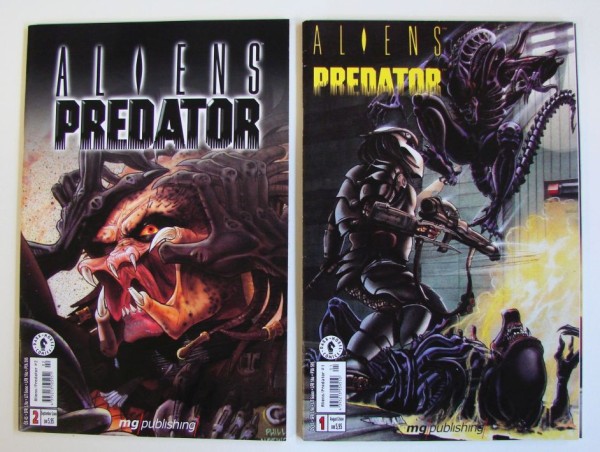 Aliens Predator (mg Publishing, Gb.) Nr. 0,1-6 kpl. (Z1-)