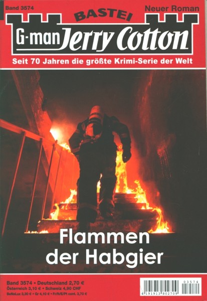 Jerry Cotton 1.Auflage (Bastei) Nr. 3573 - aktuell