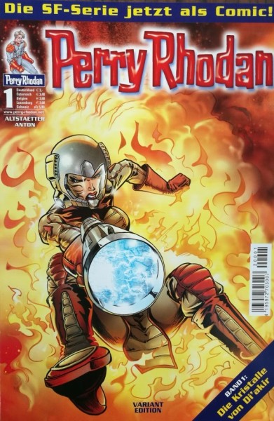 Perry Rhodan Comic (Pabel-Moewig, Gb.) Nr. 1-4 kpl. (Z1-2)