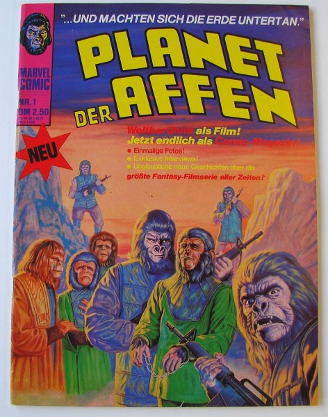 Planet der Affen (Williams, GbÜ.) Nr. 1-13 kpl. (Z0-2)