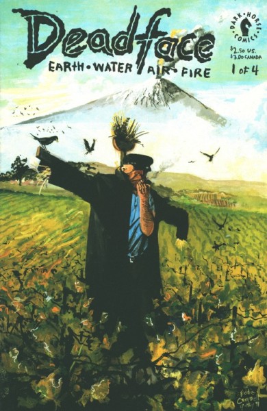 Deadface: Earth, Water, Air and Fire 1-4 kpl. (Z0-2)