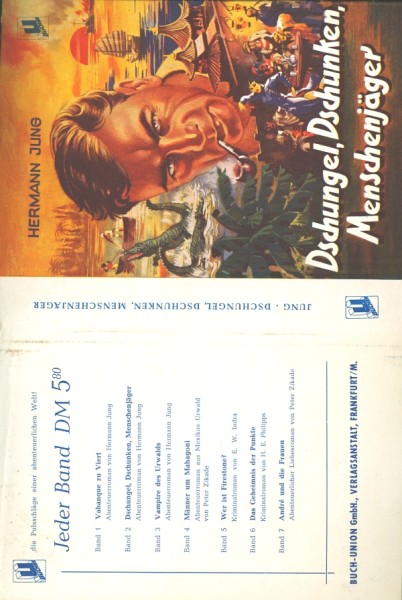 Jung, Hermann Leihbuch nur Schutzumschlag (Buch-Union) Nr. 1-3